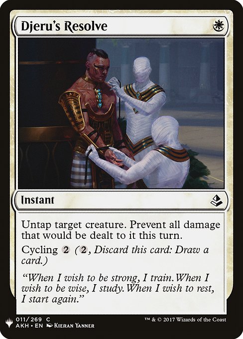 PLST: Djeru's Resolve