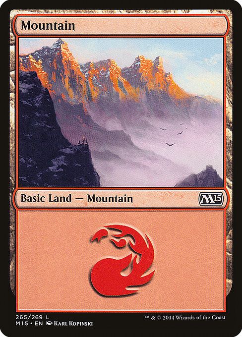 M15: Mountain (265) (Foil)