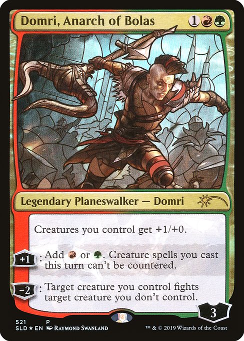 SLD: Domri, Anarch of Bolas (Stained Glass) (Foil)