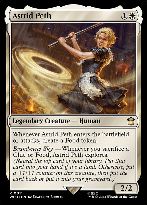 WHO: Astrid Peth (Foil)