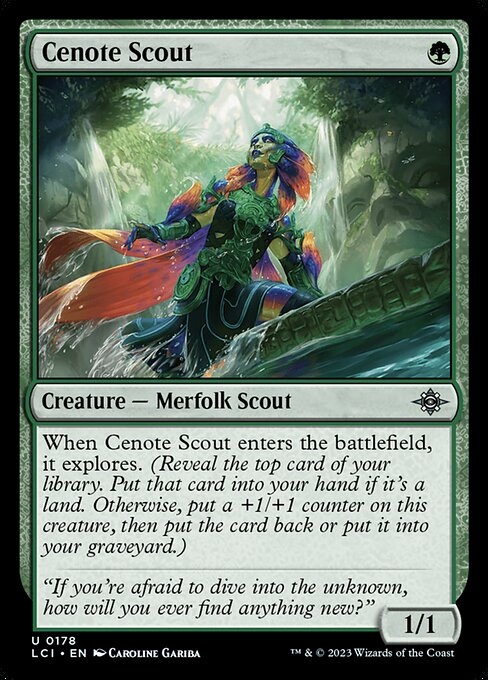 LCI: Cenote Scout