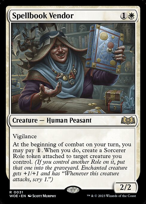 WOE: Spellbook Vendor (Foil)