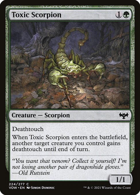 VOW: Toxic Scorpion (Foil)