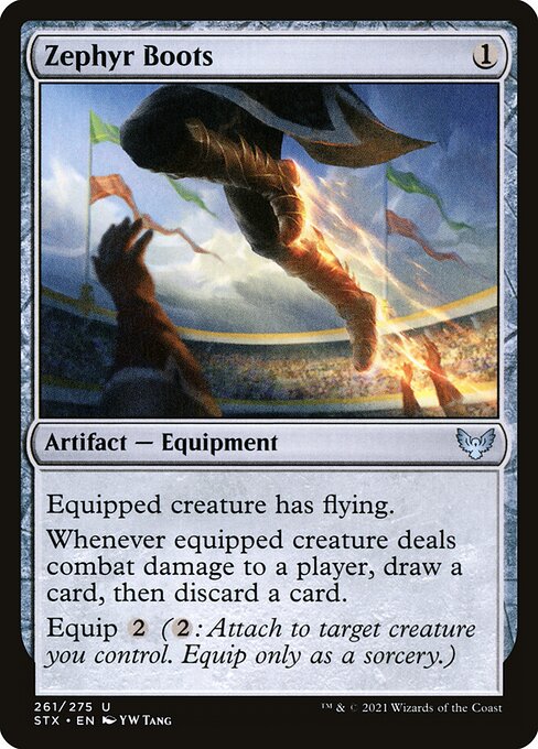 STX: Zephyr Boots (Foil)