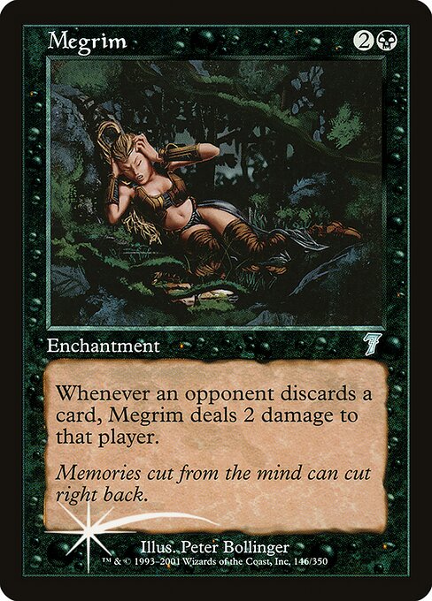7ED: Megrim (Foil)