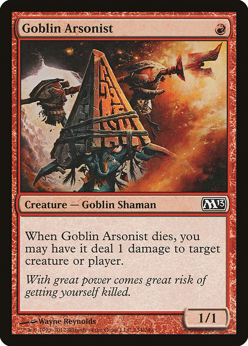 M13: Goblin Arsonist (Foil)