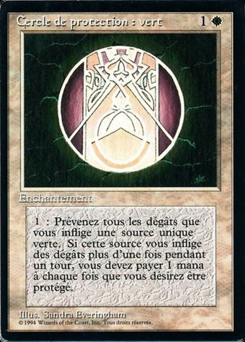 FBB: Circle of Protection: Green