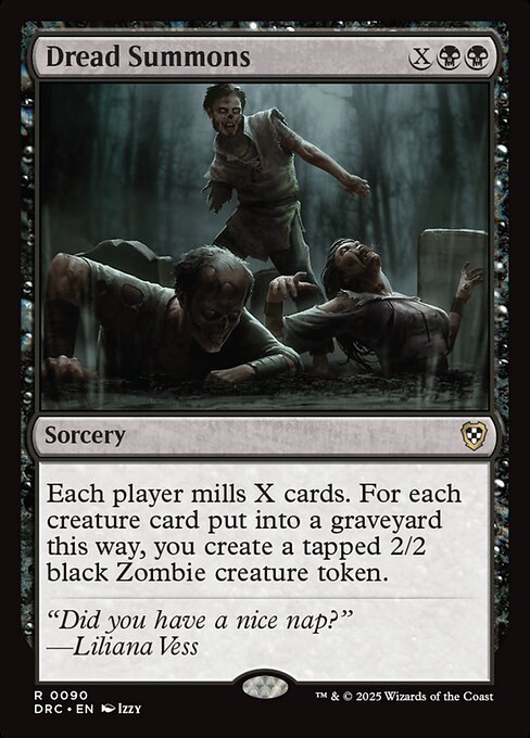 DRC: Dread Summons