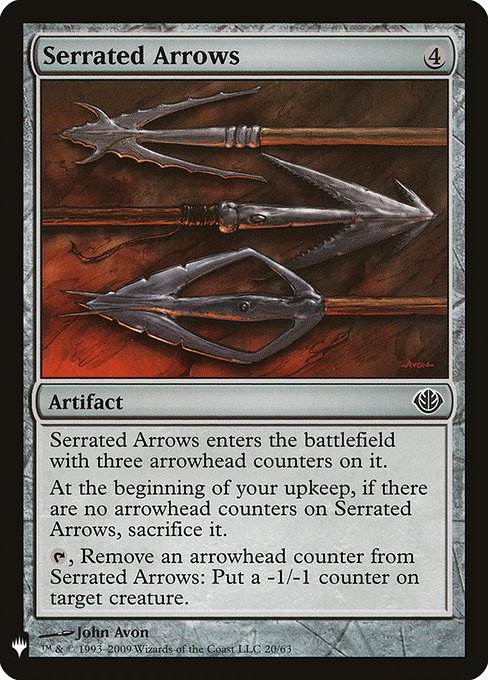 PLST: Serrated Arrows