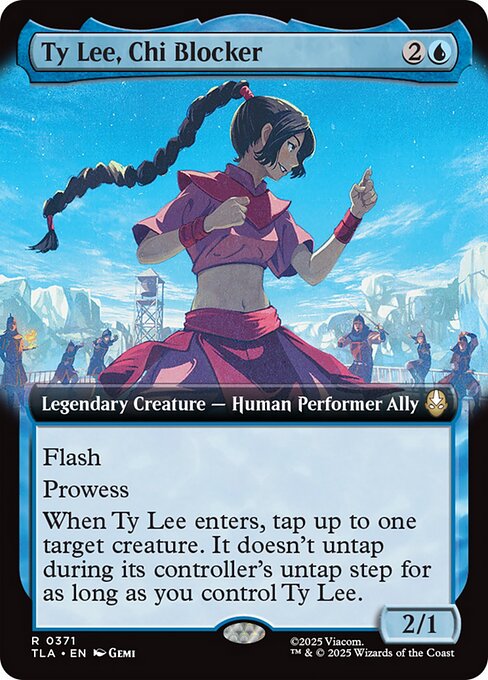 TLA: Ty Lee, Chi Blocker (Extended Art) (Foil)