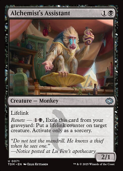 TDM: Alchemist's Assistant (Foil)