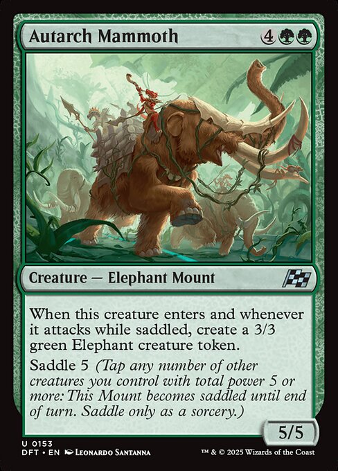 DFT: Autarch Mammoth (Foil)