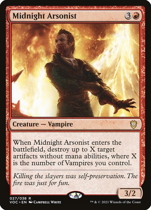 VOC: Midnight Arsonist