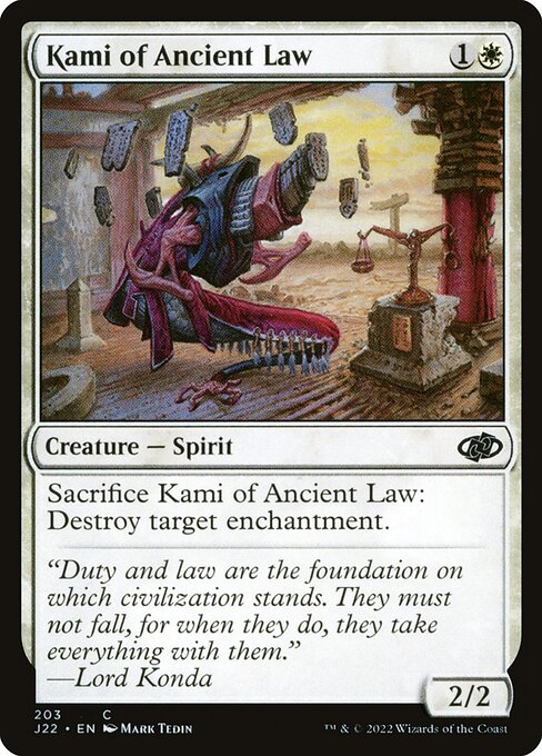 J22: Kami of Ancient Law