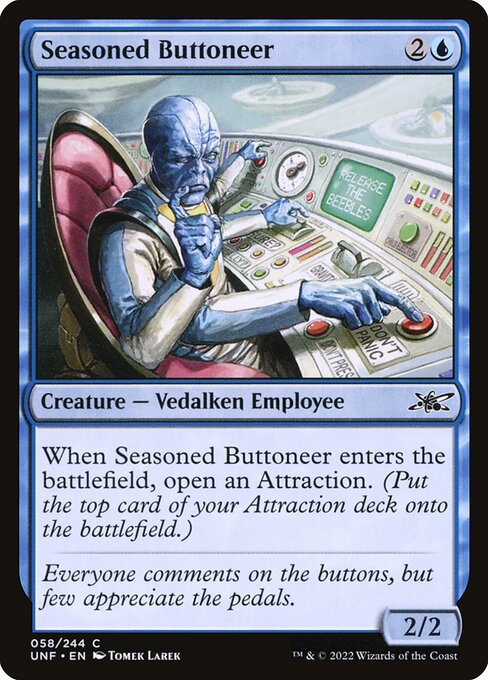 UNF: Seasoned Buttoneer