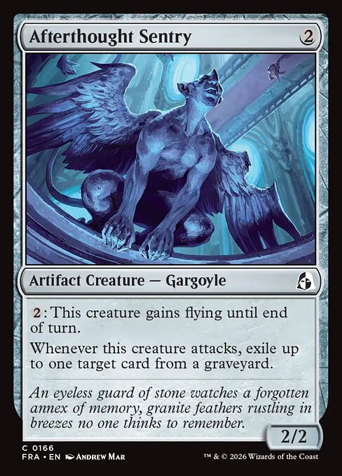 FRA: Afterthought Sentry