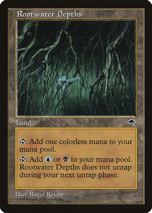 TMP: Rootwater Depths