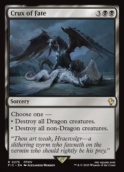 FIC: Crux of Fate (Foil)