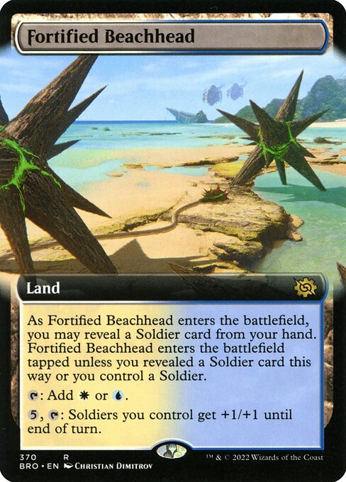 BRO: Fortified Beachhead (Extended Art) (Foil)