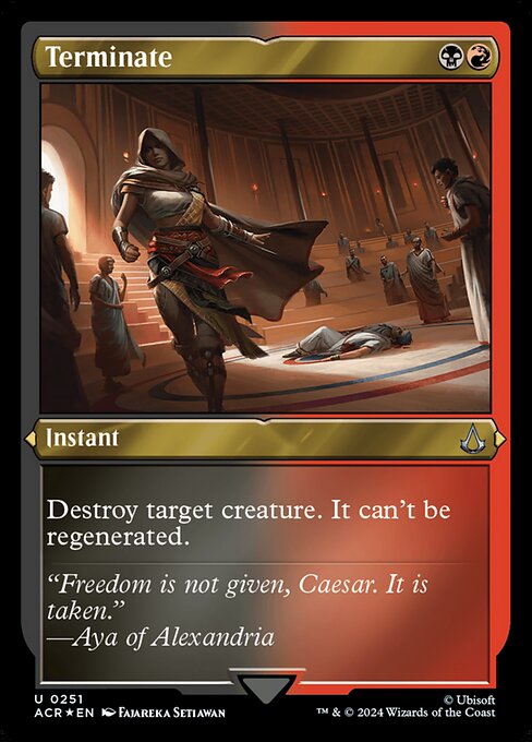 ACR: Terminate (Foil Etched)
