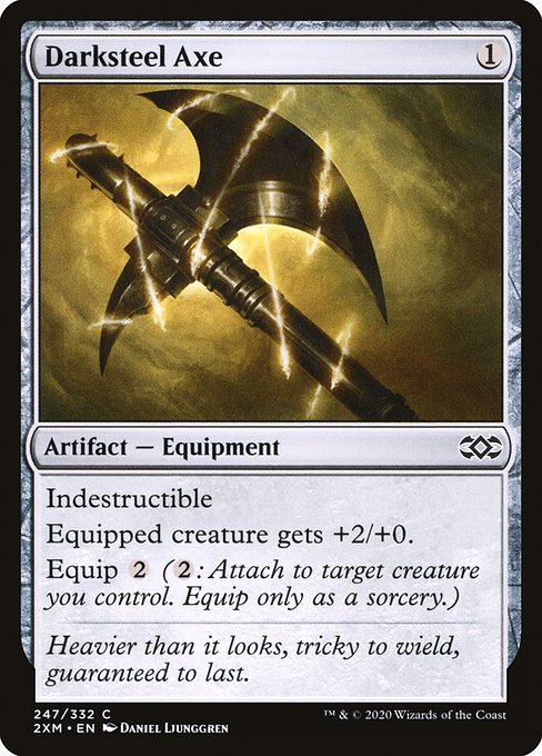 2XM: Darksteel Axe (Foil)