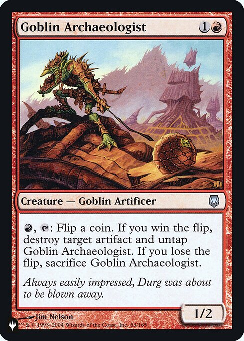 PLST: Goblin Archaeologist (Foil)