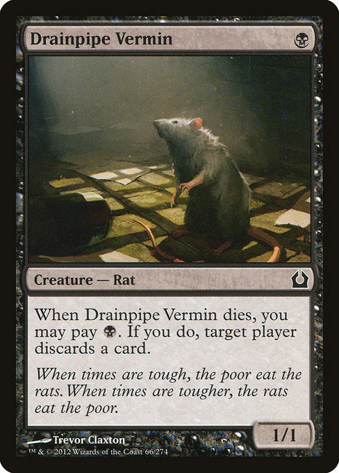 RTR: Drainpipe Vermin