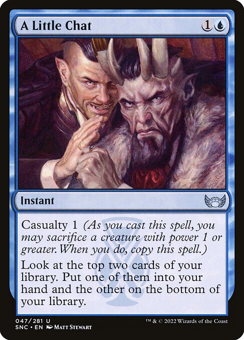 SNC: A Little Chat (Foil)