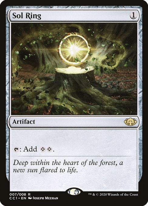 CC1: Sol Ring (Foil)