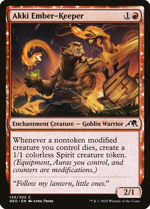 NEO: Akki Ember-Keeper (Foil)