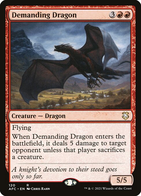 AFC: Demanding Dragon