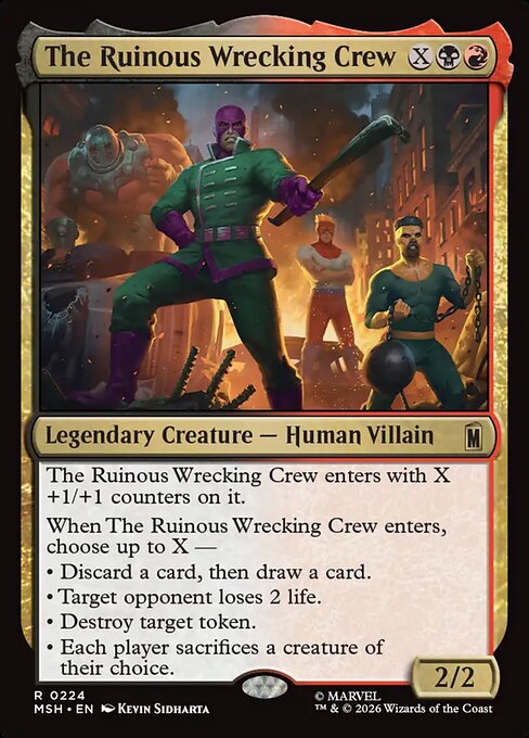 MSH: The Ruinous Wrecking Crew