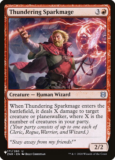 PLST: Thundering Sparkmage