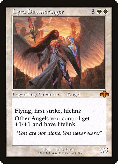 DMR: Lyra Dawnbringer (Retro Frame) (Foil)