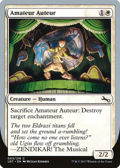 UST: Amateur Auteur (D)