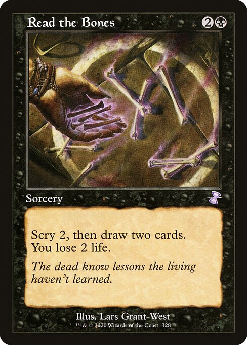 TSR: Read the Bones (Foil)