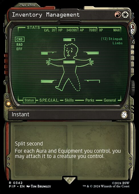 PIP: Inventory Management (Showcase) (Foil)