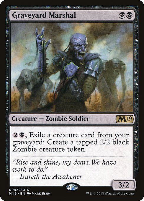 M19: Graveyard Marshal (Foil)