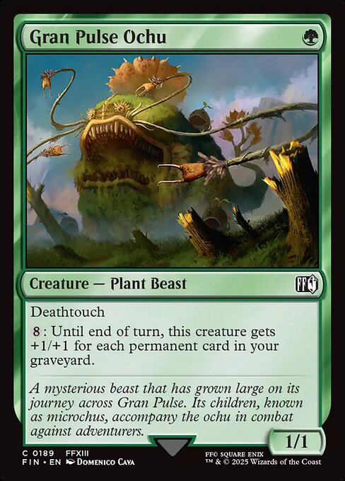 FIN: Gran Pulse Ochu (Foil)