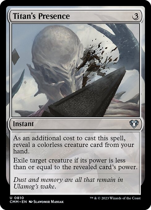 CMM: Titan's Presence