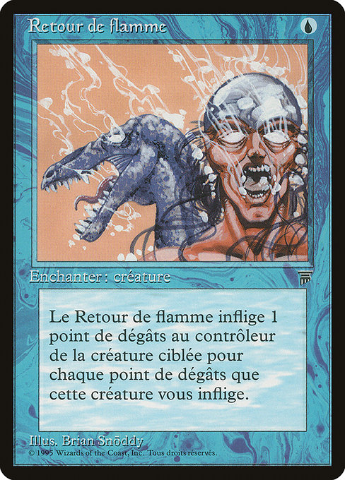 REN: Backfire (French) - "Retour de flamme"