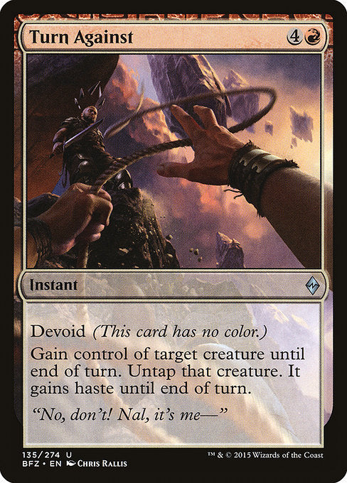 BFZ: Turn Against (Foil)