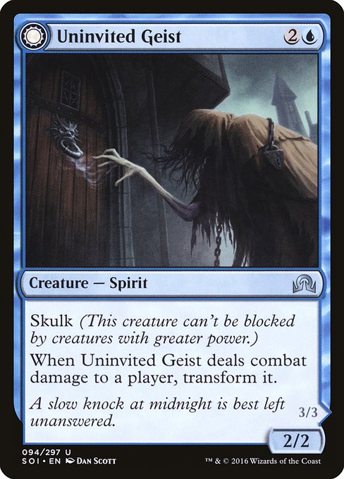 SOI: Uninvited Geist (Foil)