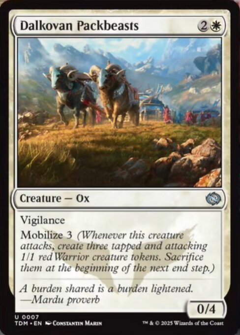 TDM: Dalkovan Packbeasts (Foil)