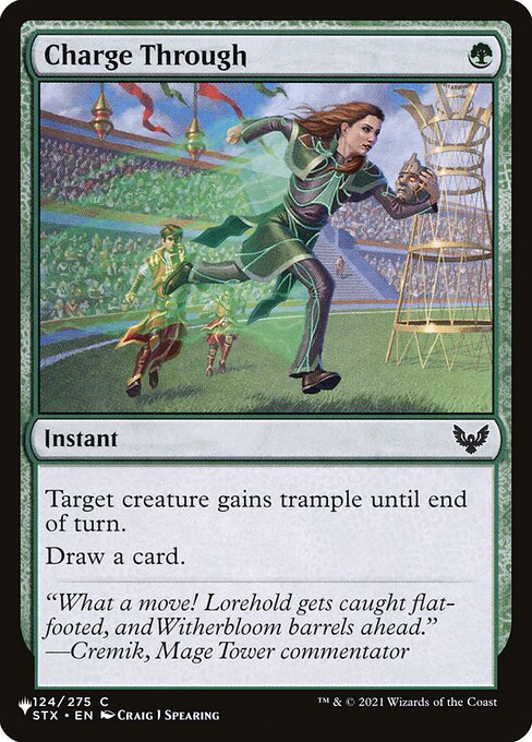 PLST: Charge Through