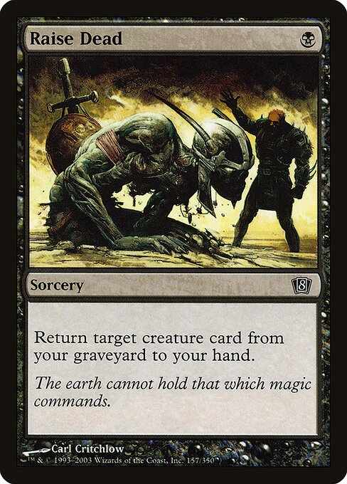 8ED: Raise Dead (Foil)