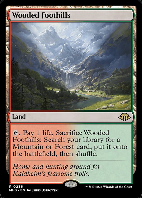 MH3: Wooded Foothills (Foil)