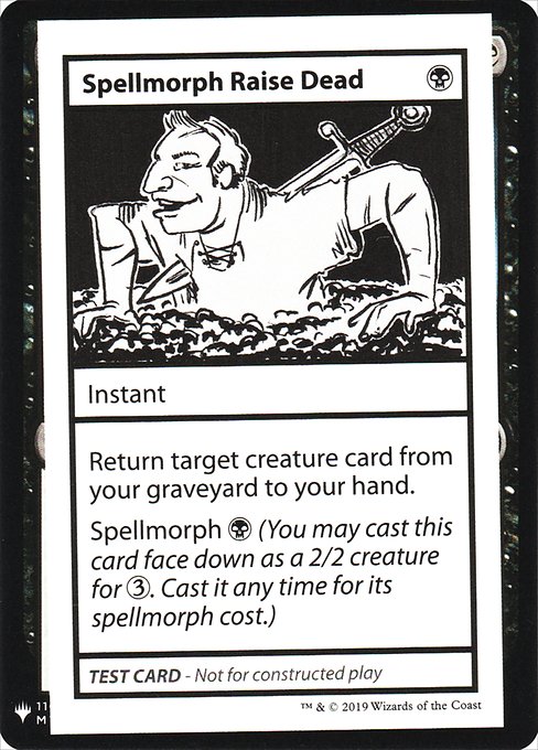 CMB1: Spellmorph Raise Dead