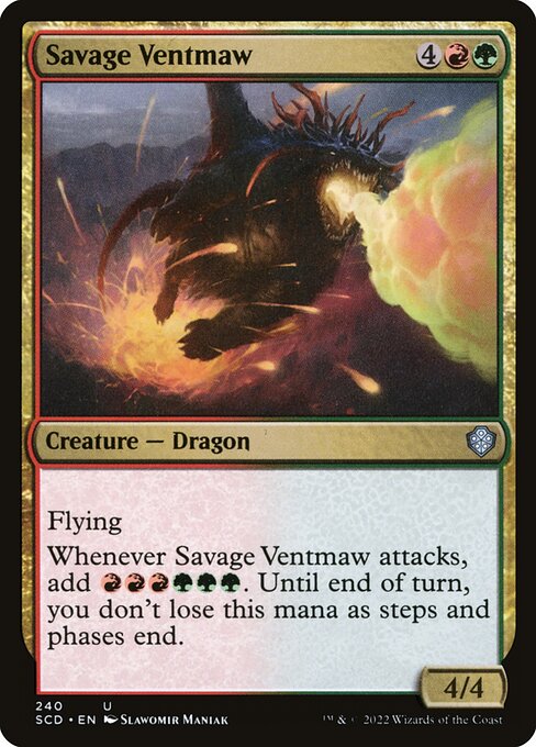 SCD: Savage Ventmaw