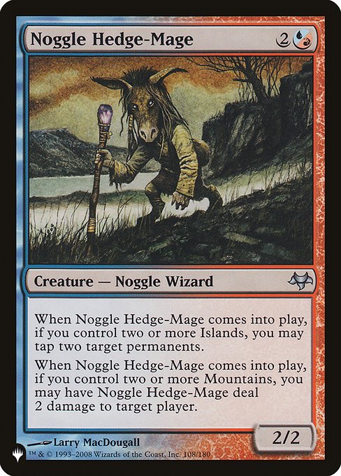 PLST: Noggle Hedge-Mage